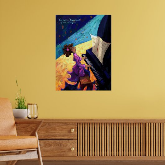 ピアノコンサート ポスター (リビング2)
