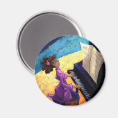 ピアノコンサート マグネット (正面/裏面)