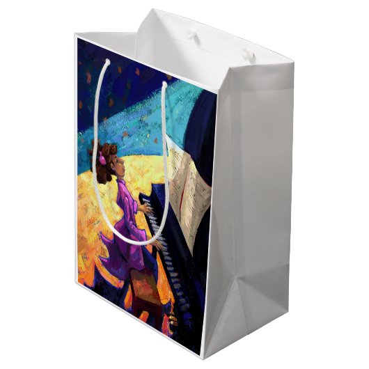 ピアノコンサート ミディアムペーパーバッグ (裏面アングル)