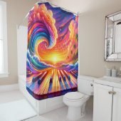 ピアノサンセット シャワーカーテン (インサイチュ)