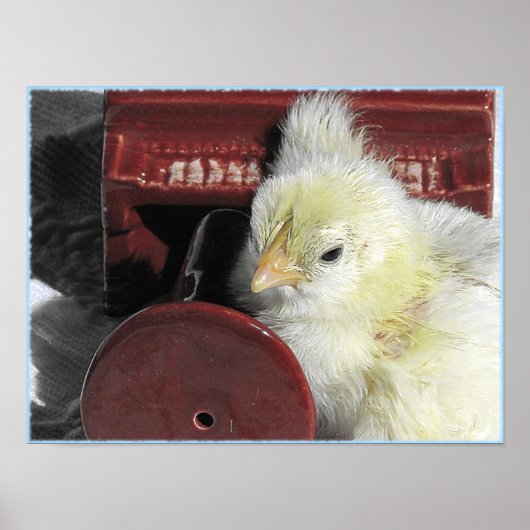 ピアノシックヴィンテージルックフォト ポスター (正面)