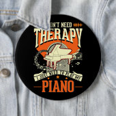 ピアノセラピーピアノプレーヤーピアニスト3 缶バッジ (インサイチュ)