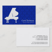 ピアノダマスク 名刺 (正面/裏面)