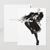 ピアノダンス ポストカード (正面/裏面)