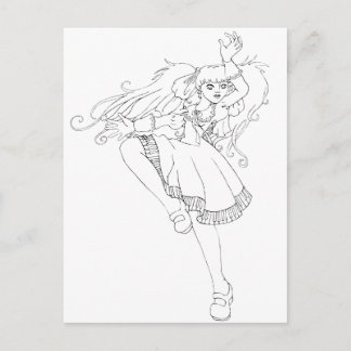 ピアノダンス ポストカード