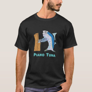 ピアノチューナー Tシャツ