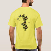 ピアノティー Tシャツ (裏面)