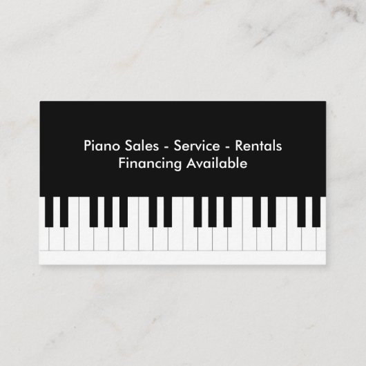 ピアノテーマ 名刺 (裏面)