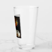 ピアノトリウムガラスの深夜灯 タンブラーグラス (左)