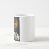 ピアノトリウムマグのミドナイト コーヒーマグカップ (中央)