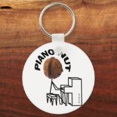 ピアノナット キーホルダー (正面)