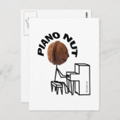 ピアノナット ポストカード (正面/裏面)