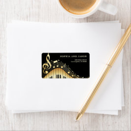 ピアノノートクレフ、 音符記号 ラベル