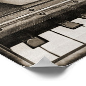 ピアノバレエデュエット（小） ポスター (角)