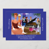 ピアノバーの招待状 招待状 (正面/裏面)