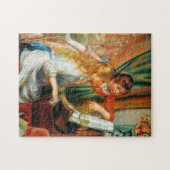 ピアノパズルのルノアールの女の子 ジグソーパズル (横)