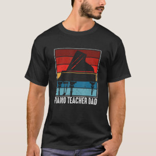ピアノパパピアノマンピアニスト鍵盤ミュージシャンFath Tシャツ