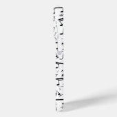 ピアノパーソナライズされたラバーアート Case-Mate iPhoneケース (裏面 / 左)