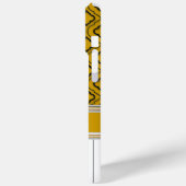 ピアノパーソナライズされた鍵ブラッククローバーオン金ゴールド Case-Mate iPhoneケース (裏面 / 左)