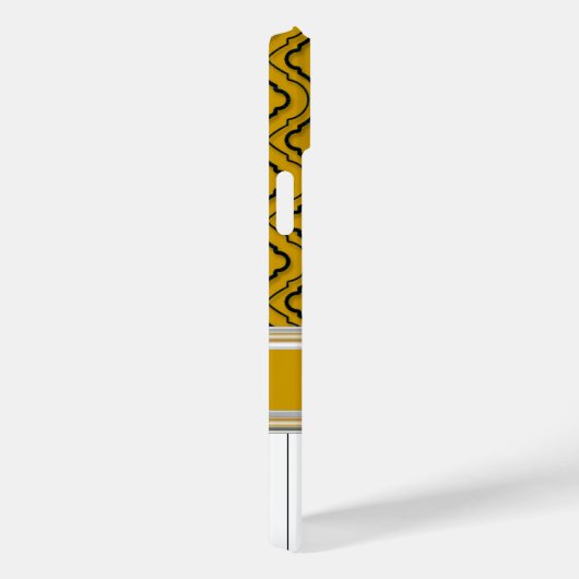 ピアノパーソナライズされた鍵ブラッククローバーオン金ゴールド Case-Mate iPhoneケース (裏面 / 右)