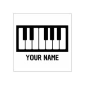 ピアノパーソナライズされた鍵音楽楽器 ラバースタンプ (インプリント)