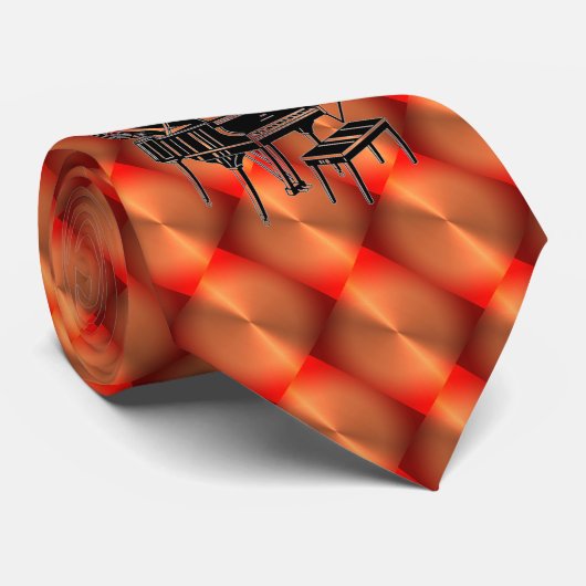 ピアノパーティー時間 ネクタイ (ロール)