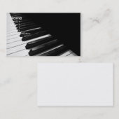 ピアノビジネスカード 名刺 (正面/裏面)