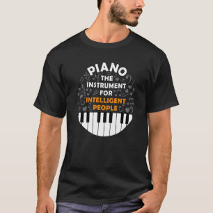 ピアノピアニストミュージックキーボードミュージシャン引用文Gag Ou Tシャツ