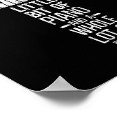 ピアノピアニスト今日は少ししかない ポスター (角)