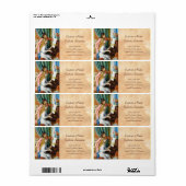 ピアノピエール・オーギュスト・ルノアールの女絵画の子 ラベル (フルシート)