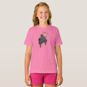 ピアノプレイヤースティックフィギュアシャツ Tシャツ (正面フル)