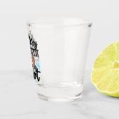 ピアノプレス任意の鍵スターピアニスト学生ティーシュ ショットグラス (右)