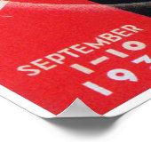 ピアノプレーヤー、音楽フェスティバルアールデコヴィンテージ ポスター (角)