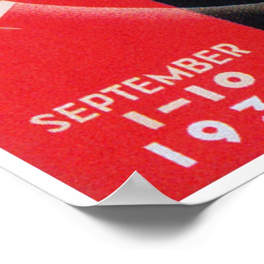 ピアノプレーヤー、音楽フェスティバルアールデコヴィンテージ ポスター (角)