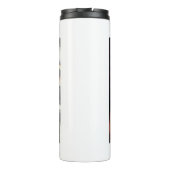 ピアノプレーヤー – Airbrush Art タンブラー (裏面)