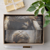 ピアノプロディギーヴィンテージチャームデコページ 薄葉紙 (ギフト)