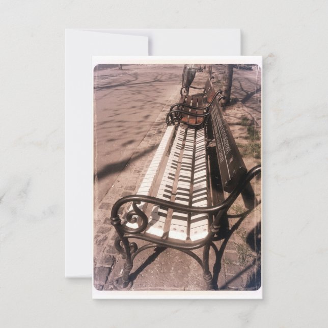 ピアノベンチ (正面)