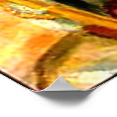 ピアノポスターの若い女の子(多くのサイズ) ポスター (角)