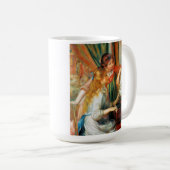 ピアノマグのルノアールの女の子 コーヒーマグカップ (正面右)