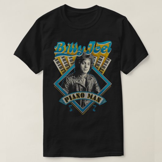 ピアノマンタンクトップ Tシャツ (デザイン正面)