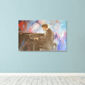 ピアノマン キャンバスプリント (インサイチュ (ウッドフロア))