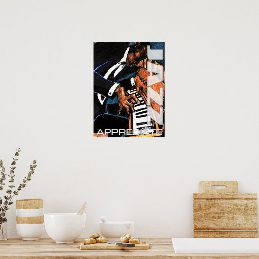 ピアノマン ポスター (キッチン)