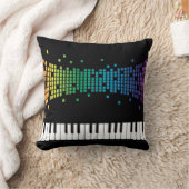 ピアノミュージカル楽器音楽愛好家 クッション (ブランケット)