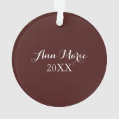 ピアノミュージカル楽器 オーナメント (裏面)