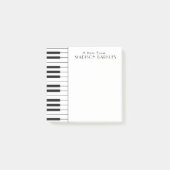 ピアノミュージシャンバンド先生ポストイットノート ポストイット (正面)