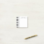 ピアノミュージシャンバンド先生ポストイットノート ポストイット (デスク上)