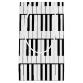 ピアノミュージシャン音楽先生 スモールペーパーバッグ (正面)