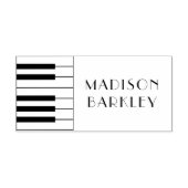 ピアノミュージシャン音楽先生 ラバースタンプ (インプリント)