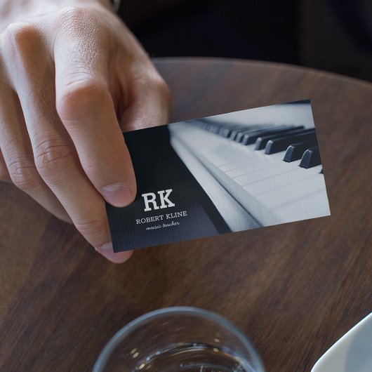ピアノミュージック先生 名刺