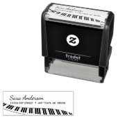 ピアノモダンキーボード セルフインキングスタンプ (インサイチュ)